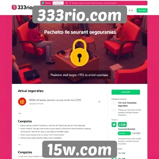 Avaliação de segurança do site 333rio